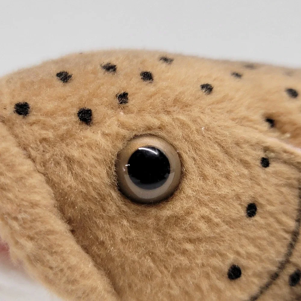 2002 Cabin Critters Inc. Brown Trout Spotted Fish Plush Stuffed Toy 9